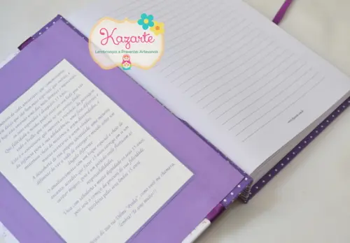 Livro para Mensagem - 15 Anos