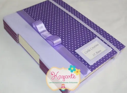 Livro para Mensagem - 15 Anos