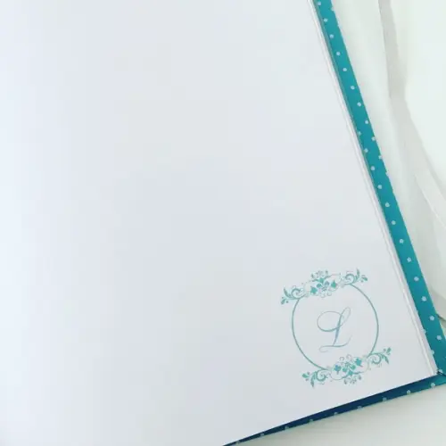 Livro para Mensagem - Batizado