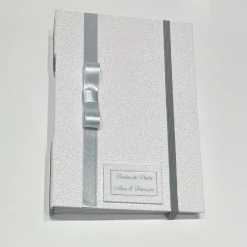 Livro para Mensagem - Bodas de Prata