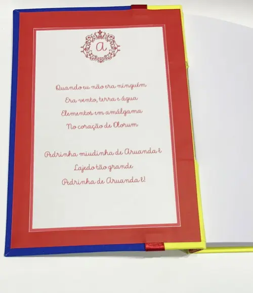 Livro para Mensagem - Branca de Neve