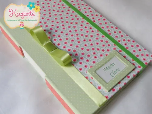 Livro para Mensagem - Jardim
