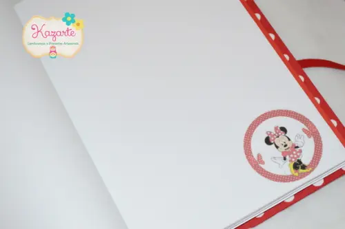 Livro para Mensagem - Minnie