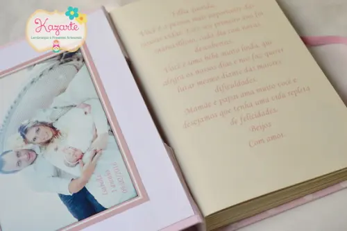 Livro para Mensagem - Minnie Baby