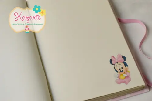 Livro para Mensagem - Minnie Baby