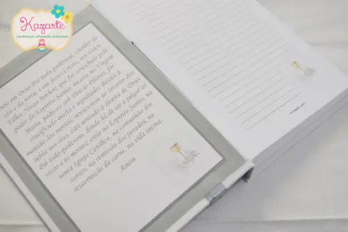 Livro para Mensagem - Primeira Eucaristia