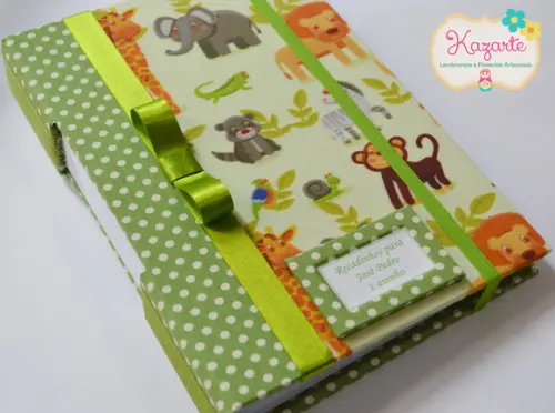 Livro para Mensagem - Safari