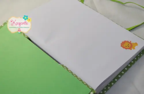 Livro para Mensagem - Safari
