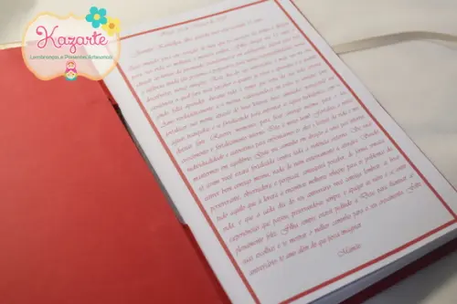 Livro para Mensagem - Romeu e Julieta