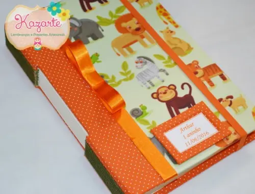 Livro para Mensagem - Safari