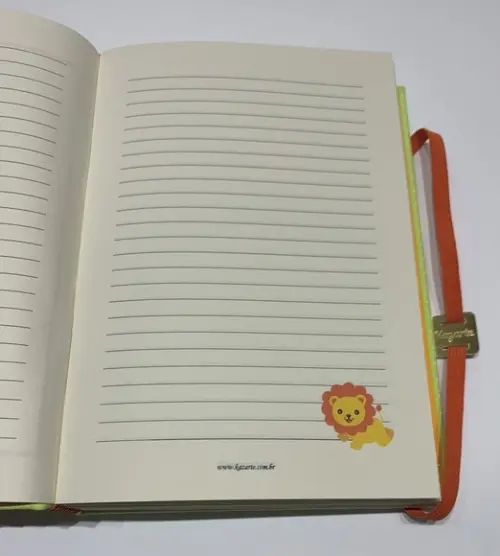 Livro para Mensagem - Tema Safari