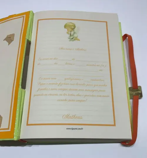 Livro para Mensagem - Tema Safari