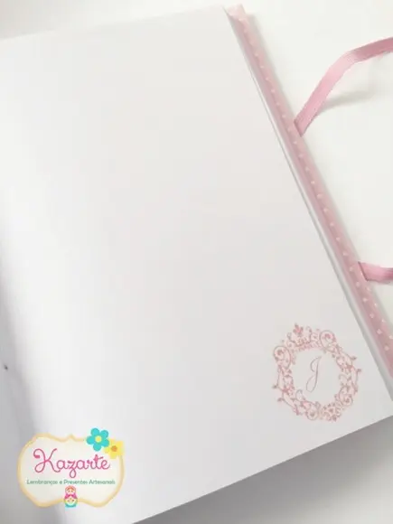 Livro para Mensagem Maternidade - Realeza
