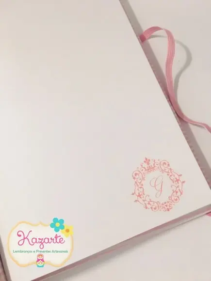 Livro para Mensagem Maternidade - Ursinha Princesa