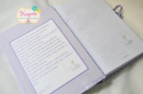 Livro para Mensagem-primeira Eucaristia