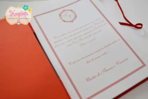 Caderno para Mensagem Grande