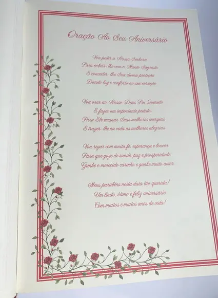 Livro para Mensagem Grande