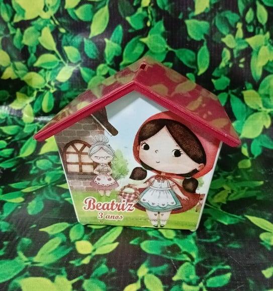 Casinha Cofre - Chapeuzinho Vermelho