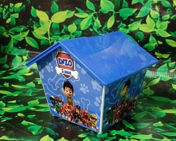 Casinha Cofre 4 Lados - Patrulha Canina
