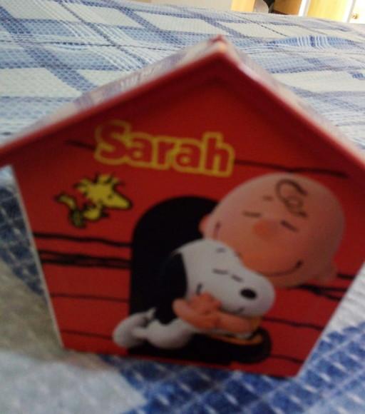 Casinha Cofre - Snoopy