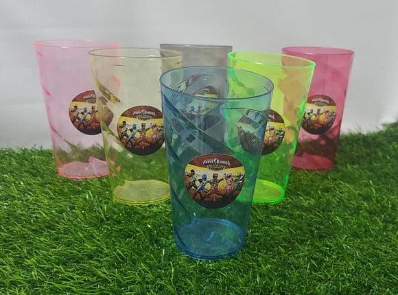 Copo Acrílico - Power Rangers