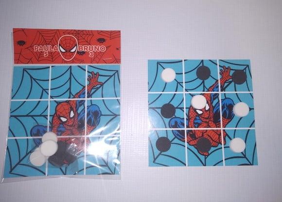 Jogo da Velha Homem Aranha