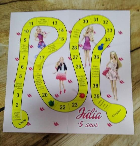 Jogo de Tabuleiro Barbie