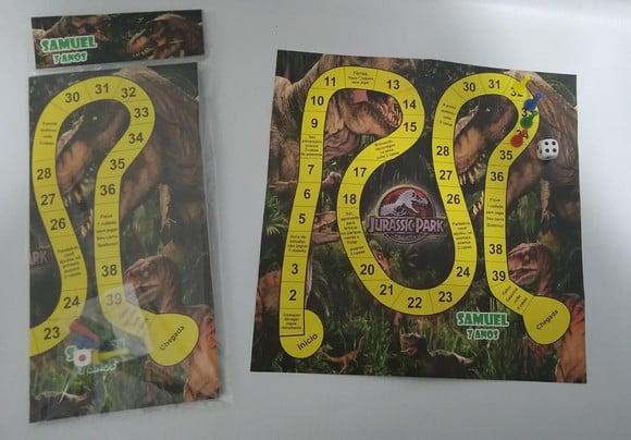 Jogo de Tabuleiro Jurassic Park