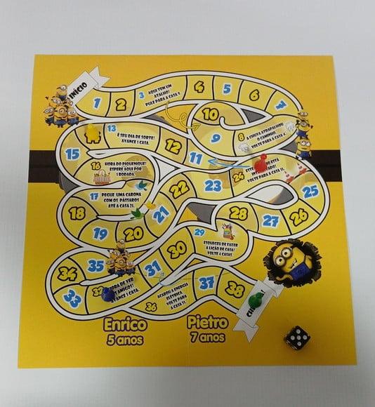 Jogo de Tabuleiro Minions