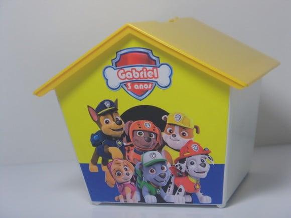 Casinha Cofre - Patrulha Canina