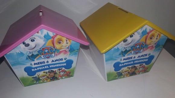 Casinha Cofre - Patrulha Canina