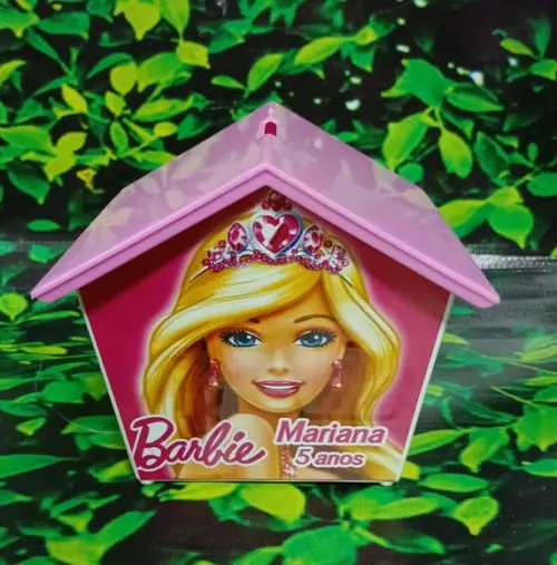 Casinha Cofre - Barbie