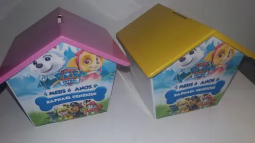 Casinha Cofre - Patrulha Canina