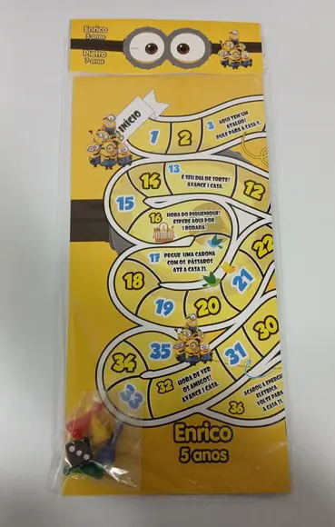 Jogo de Tabuleiro Minions