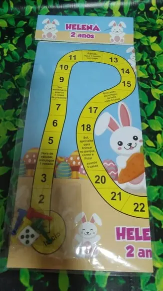 Jogo de Tabuleiro Páscoa