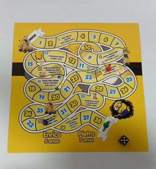 Jogo de Tabuleiro Minions