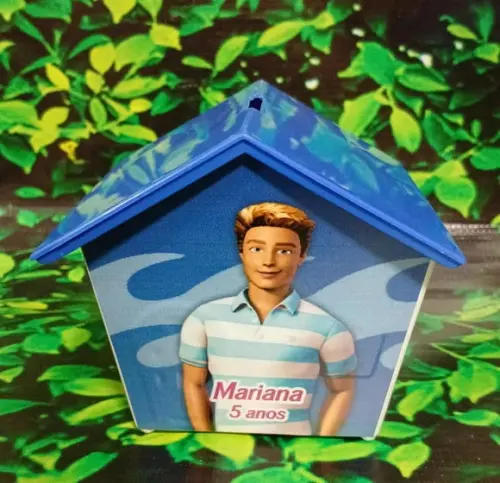 Casinha Cofre - Barbie
