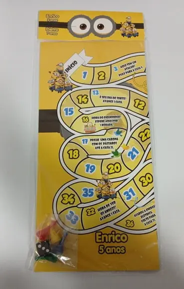 Jogo de Tabuleiro Minions