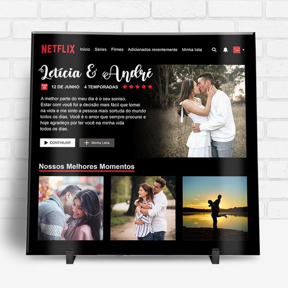 Arte Digital para Azulejo Namorados Netflix