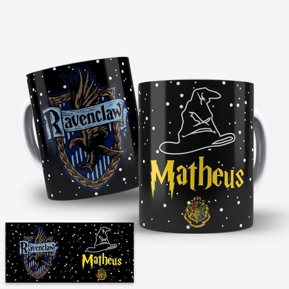 Arte Digital Caneca Harry Potter Corvinal