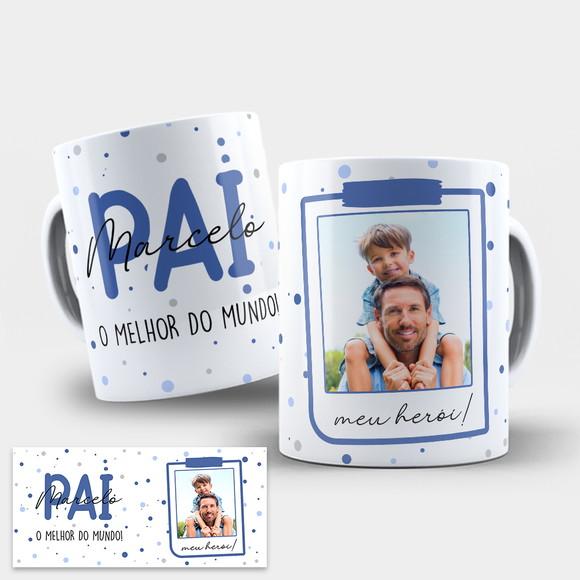 Arte para Caneca Dia dos Pais