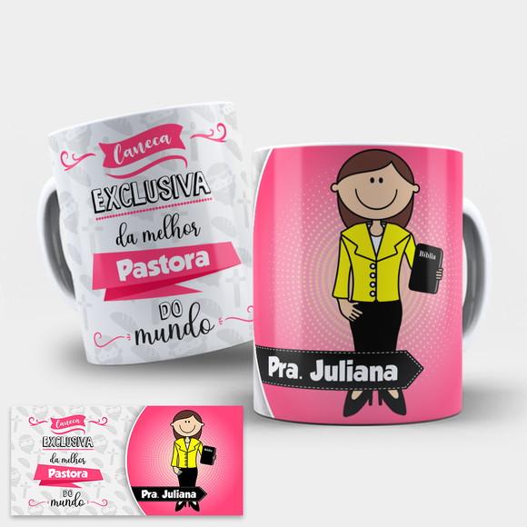 Arte Digital Caneca Pastora