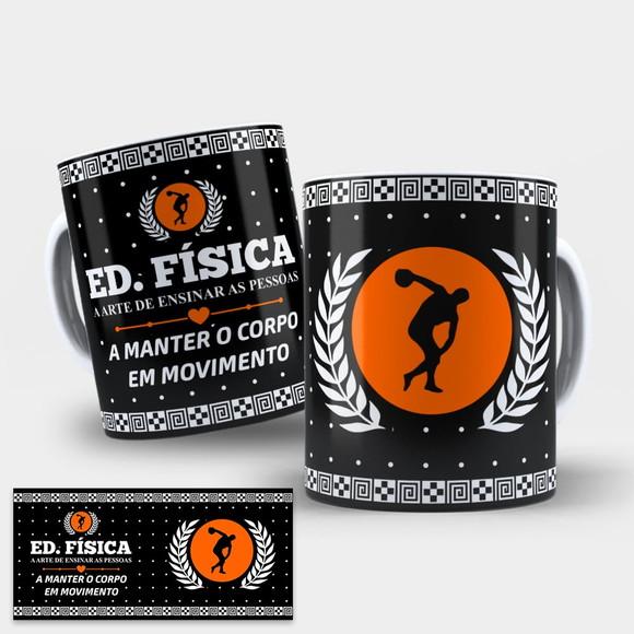 Arte Digital Caneca Educação Física