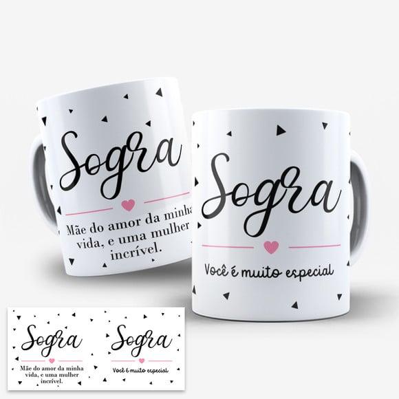 Arte Digital para Caneca Melhor Sogra