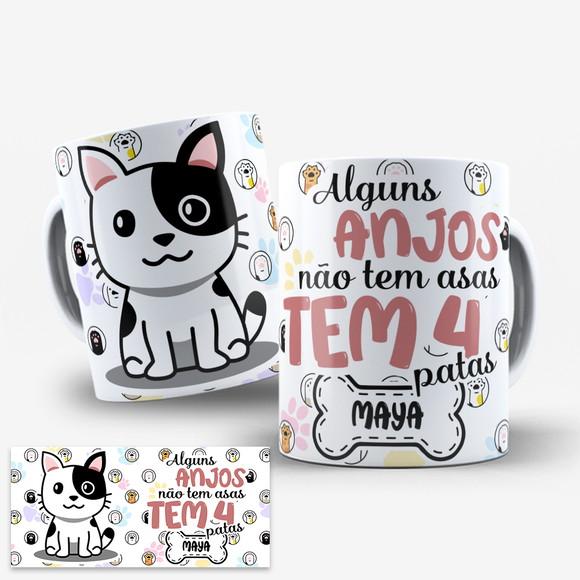 Arte Digital para Canecas Gato Pet
