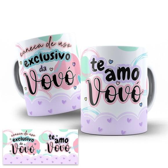 Arte Digital para Caneca Uso Exclusivo Vovo