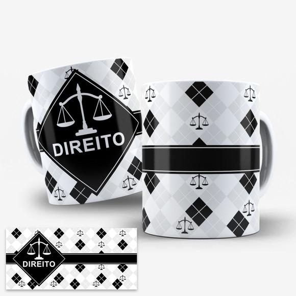 Arte para Caneca Profissão Direito
