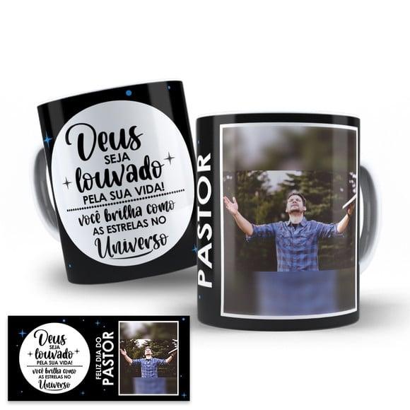 Arte Digital Caneca Pastor Evangelico