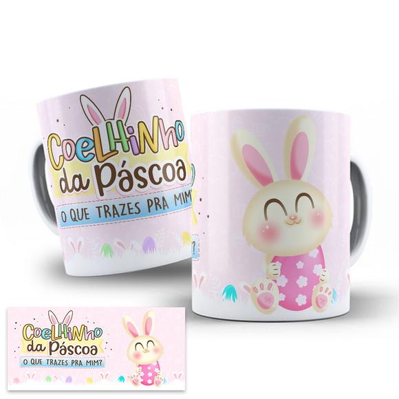 Arte Digital para Caneca Páscoa