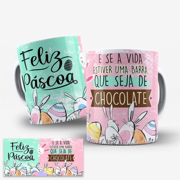 Arte Digital para Caneca Páscoa